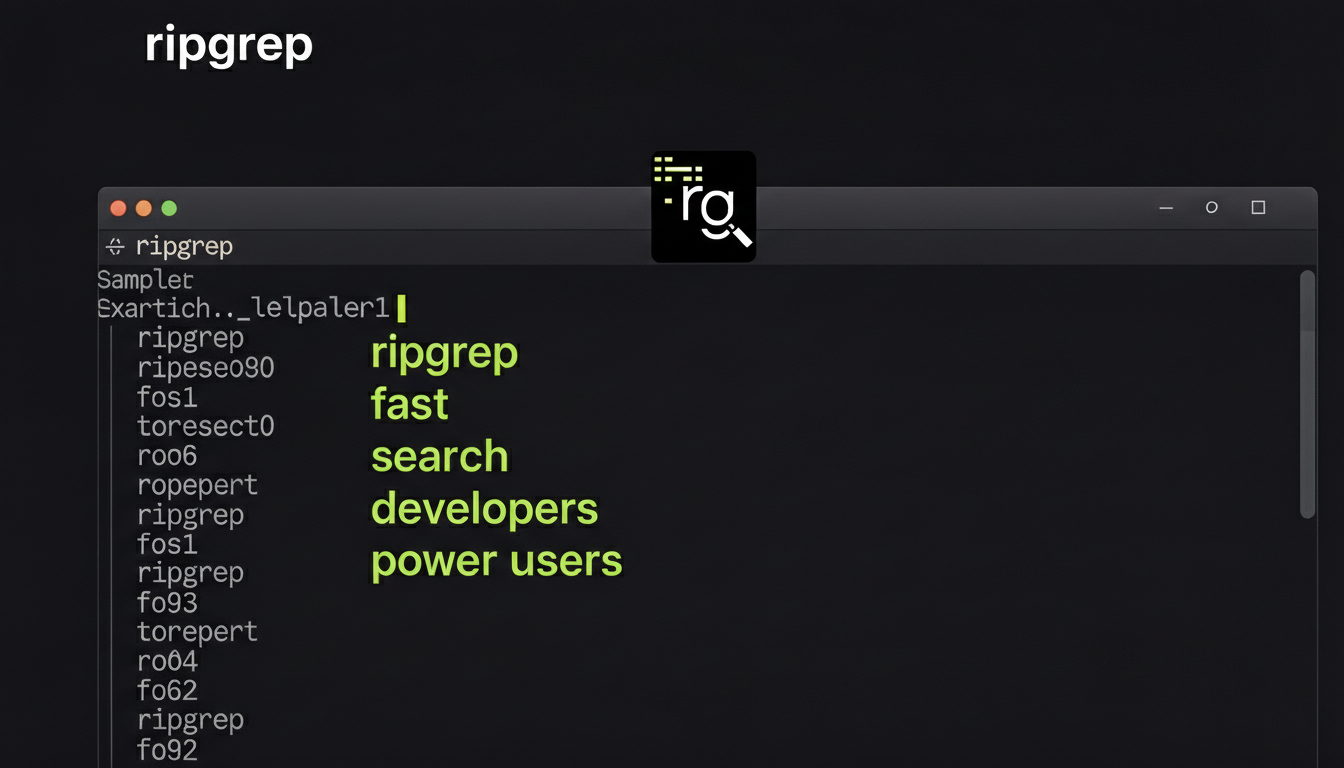 ripgrep – The Ultimate Fast Command-Line Text Search Tool for ...